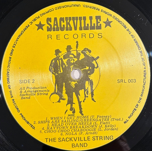 The Sackville String Band : Sackville String Band (LP, Album)