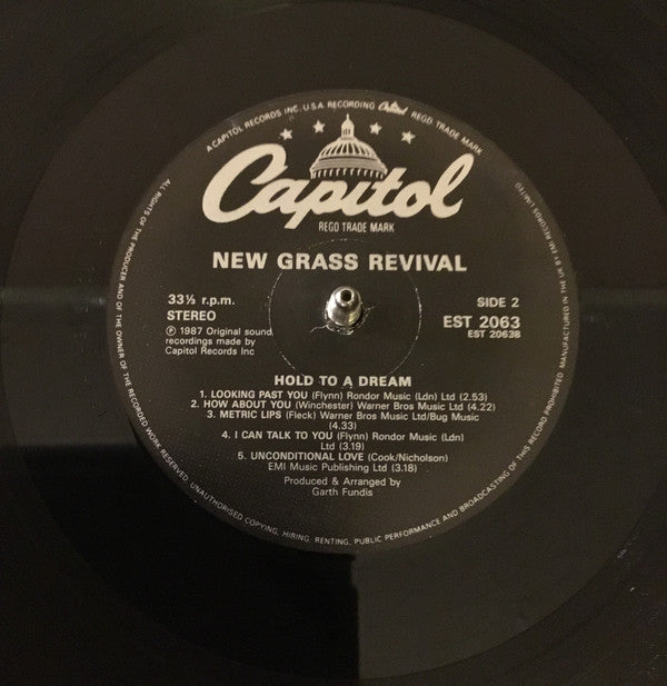 New Grass Revival : Hold To A Dream (LP, Album)