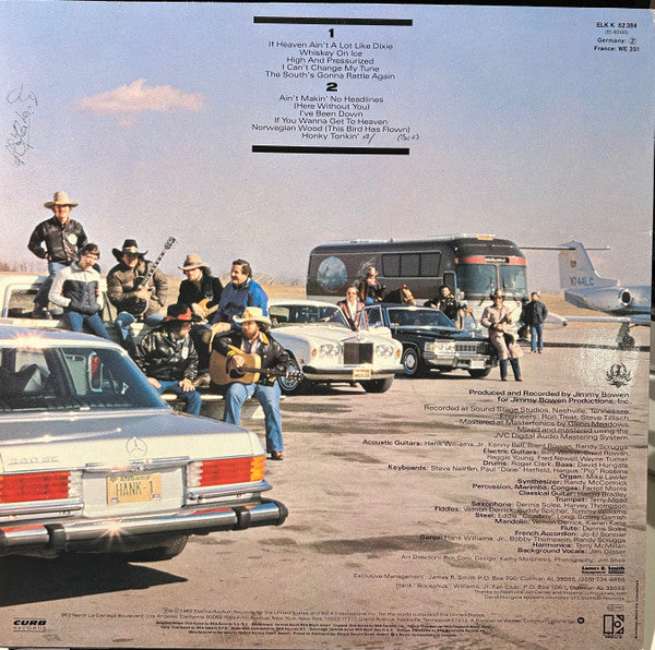 Hank Williams Jr. : High Notes (LP, Album)
