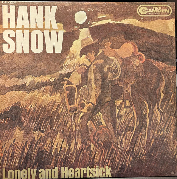 Hank Snow : Lonely And Heartsick (LP, Album, Mono)
