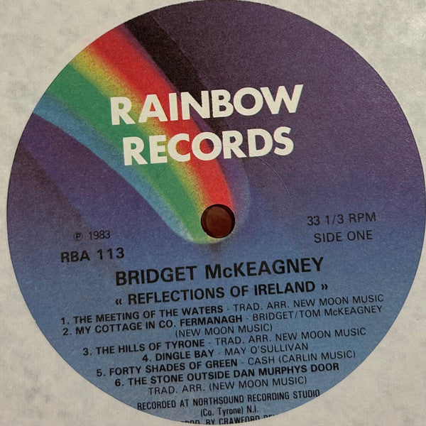 Brigid McKeagney : Reflections Of Ireland (LP, Album)