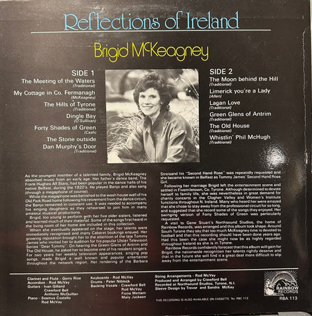 Brigid McKeagney : Reflections Of Ireland (LP, Album)