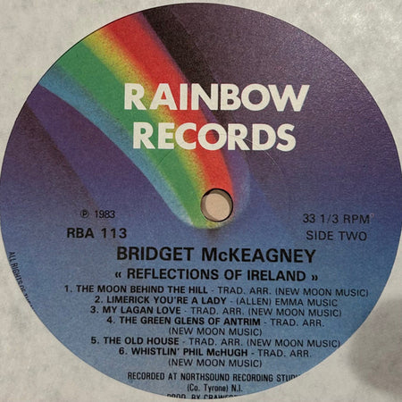 Brigid McKeagney : Reflections Of Ireland (LP, Album)