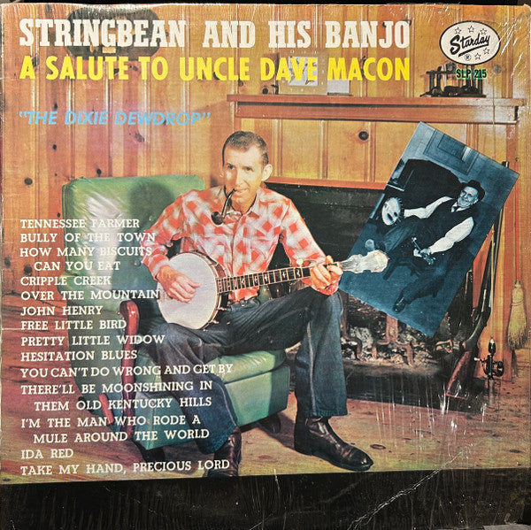 Stringbean : A Salute To Uncle Dave Macon (LP, Album, Blu)