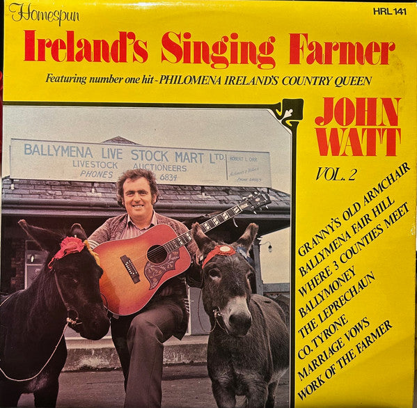 John Watts (8) : Ireland's Singing Farmer - Vol.2 (LP, Album)