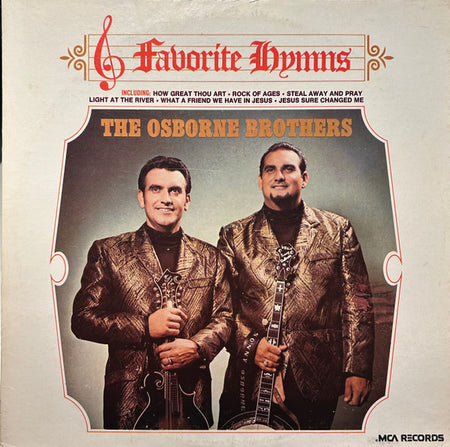 The Osborne Brothers : Favorite Hymns (LP, Album, RE)