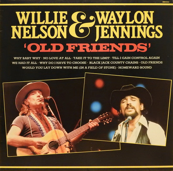 Waylon Jennings & Willie Nelson : Old Friends (LP, Album)