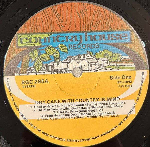Dry Cane (2) : With Country In Mind (LP, Album)