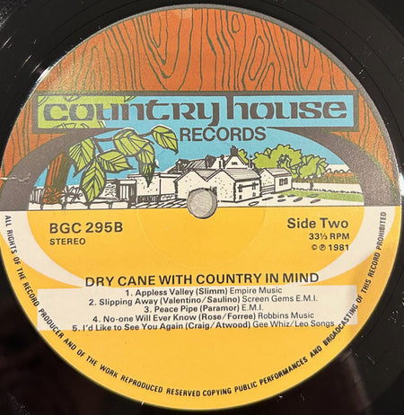 Dry Cane (2) : With Country In Mind (LP, Album)
