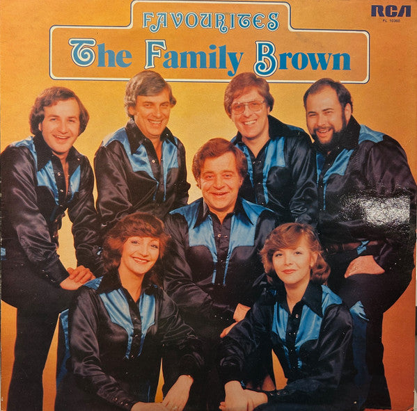 Family Brown (2) : Favourites (LP, Comp)