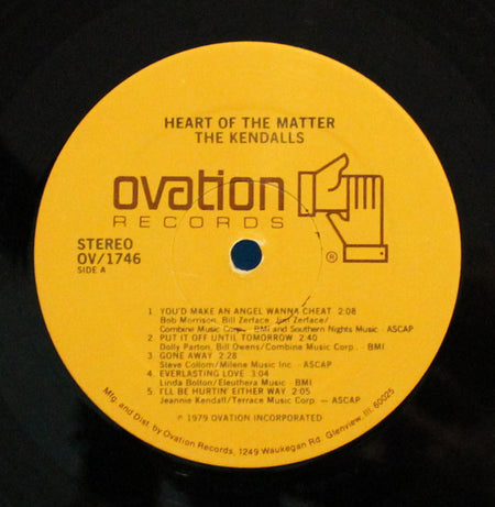 The Kendalls : Heart Of The Matter (LP, Album)