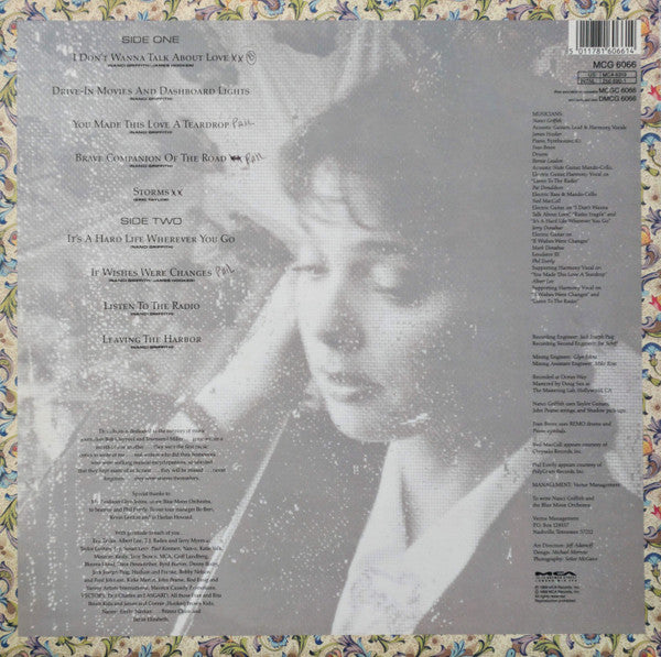 Nanci Griffith : Storms (LP, Album)