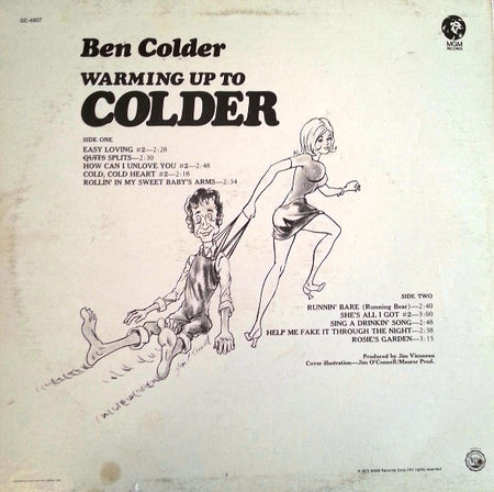 Ben Colder : Warming Up To Colder (LP, Album)