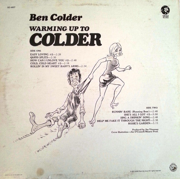 Ben Colder : Warming Up To Colder (LP, Album)