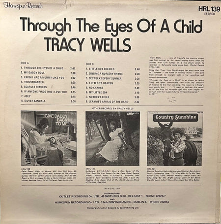 Tracy Wells : Through The Eyes Of A Child (LP, Album)