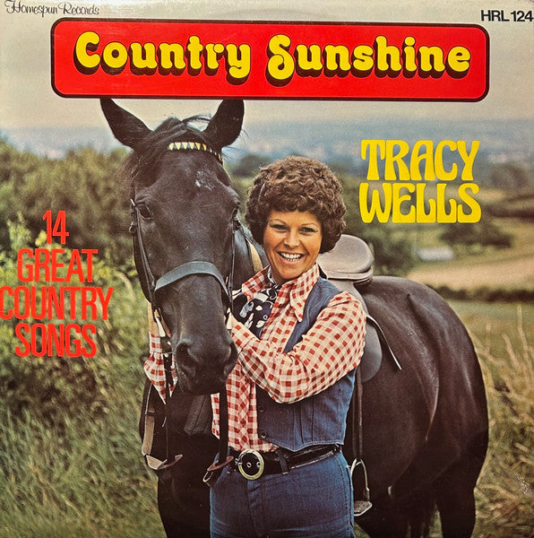 Tracy Wells : Country Sunshine (LP, Album, TP, W/Lbl, Whi)