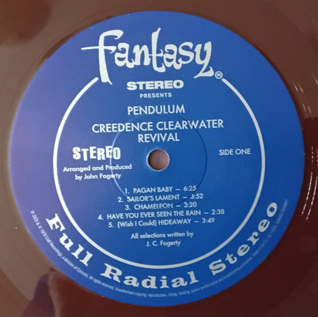 Creedence Clearwater Revival : Pendulum (LP, Album, RE, S/Edition, Opa)