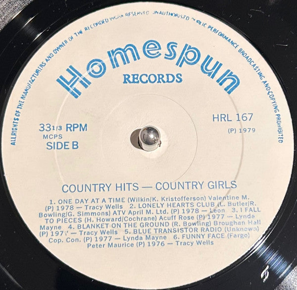 Various : Country Girls Country Hits (LP, Comp)
