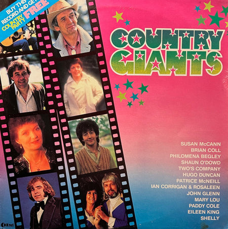 Various : Country Giants (LP, Comp)