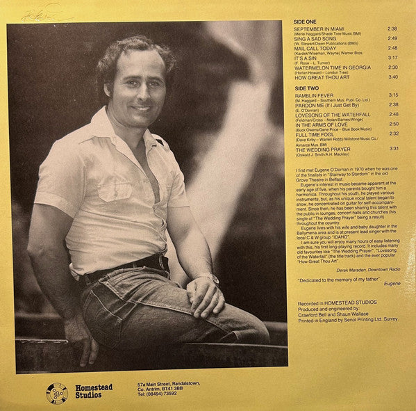Gene O'Dornan : Lovesong Of The Waterfall (LP, Album)