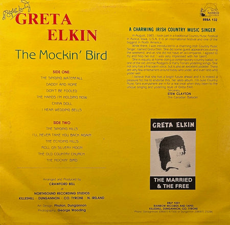 Greta Elkin : The Mockin' Bird  (LP, Album)