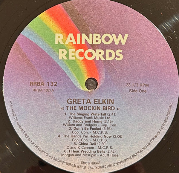 Greta Elkin : The Mockin' Bird  (LP, Album)
