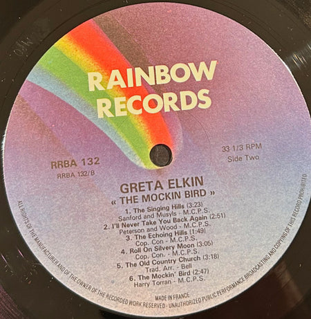 Greta Elkin : The Mockin' Bird  (LP, Album)