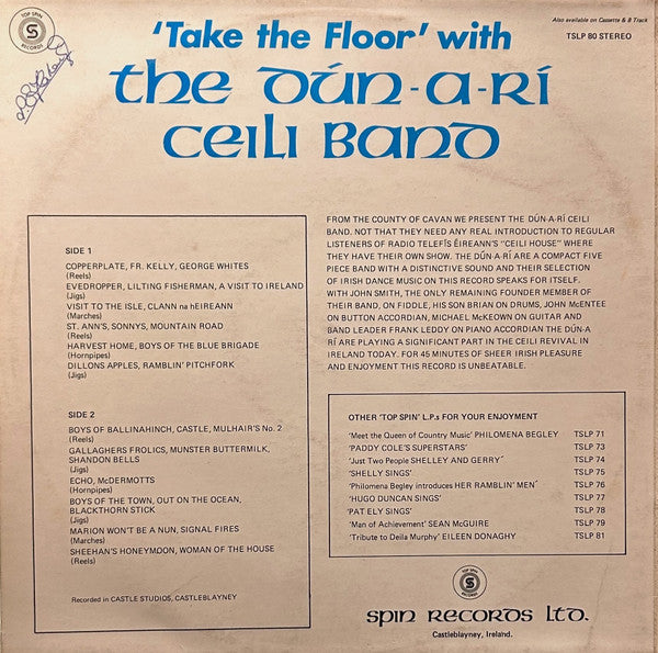 Dun A Ri Ceili Band : Take The Floor With (LP, Album)