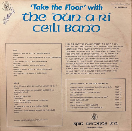 Dun A Ri Ceili Band : Take The Floor With (LP, Album)