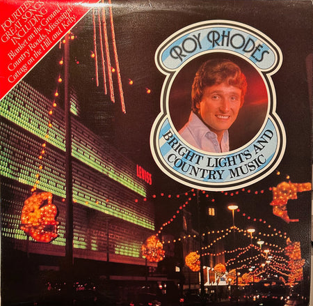 Roy Rhodes (2) : Bright Lights And Country Music (LP, Album)
