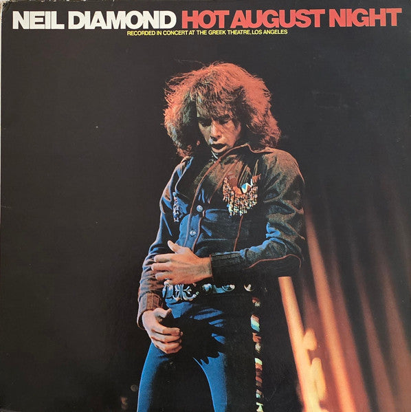 Neil Diamond : Hot August Night (2xLP, Album, RE)