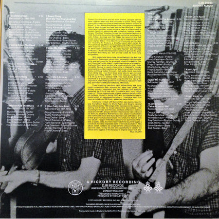 Rusty & Doug Kershaw : Louisiana Man (LP, Album)
