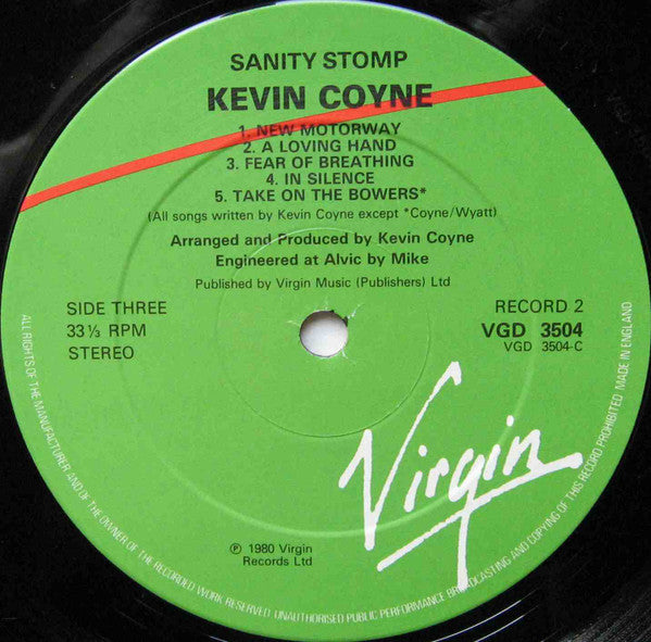 Kevin Coyne : Sanity Stomp (2xLP, Album)