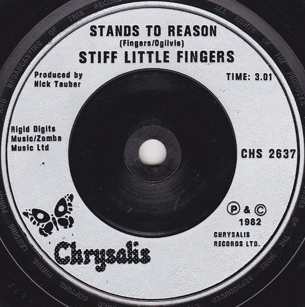 Stiff Little Fingers : Bits Of Kids (7", Single)