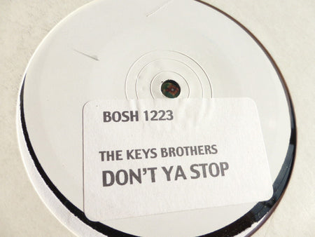 The Keys Brothers : Don't Ya Stop (12", Promo, W/Lbl, Sti)