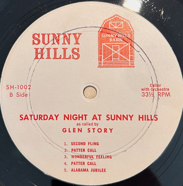 Glen Story : Saturday Night At Sunny Hills As Called By Glen Story (LP, Album)