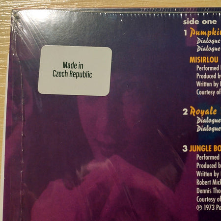 Various : Pulp Fiction (Music From The Motion Picture) (LP, Comp, RE, RM, RP, 180)