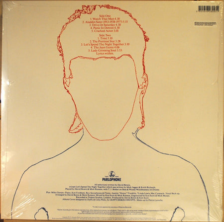 David Bowie : Aladdin Sane (LP, Album, RE, RM, Gat)