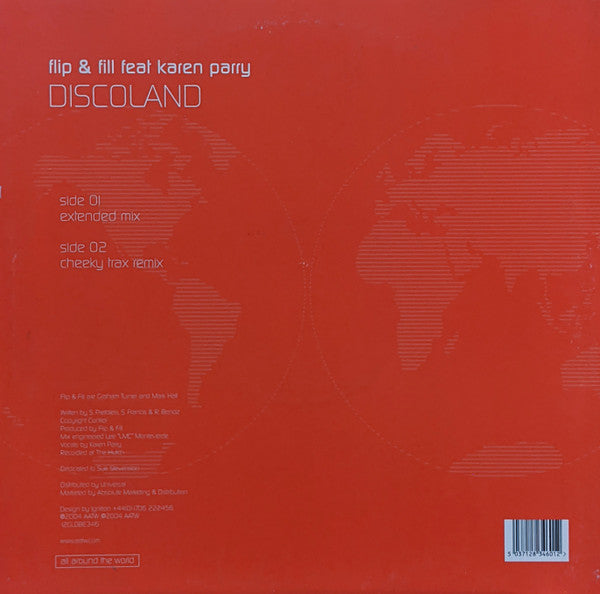 Flip & Fill Feat Karen Parry : Discoland (12")