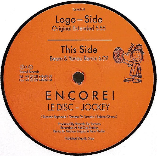 Encore! : Le Disc-Jockey (12")