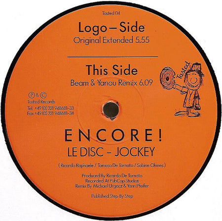 Encore! : Le Disc-Jockey (12")