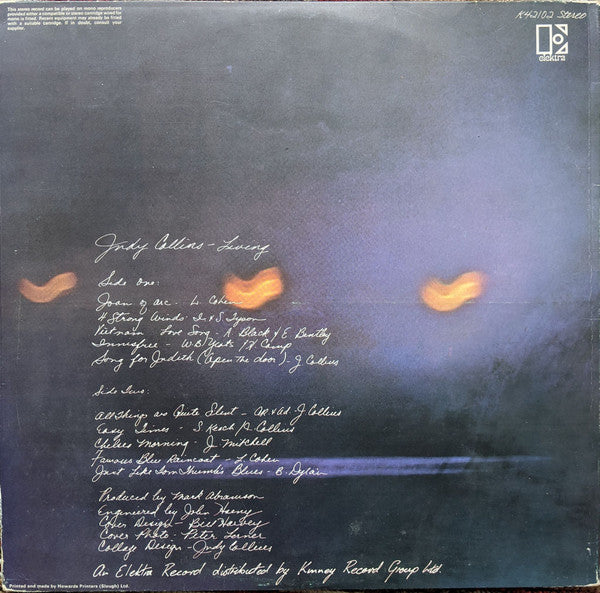 Judy Collins : Living (LP, Gat)