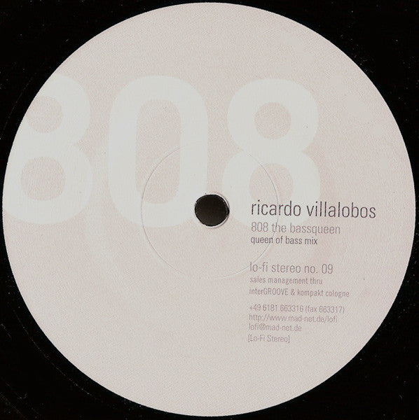 Ricardo Villalobos : 808 The Bassqueen (12")