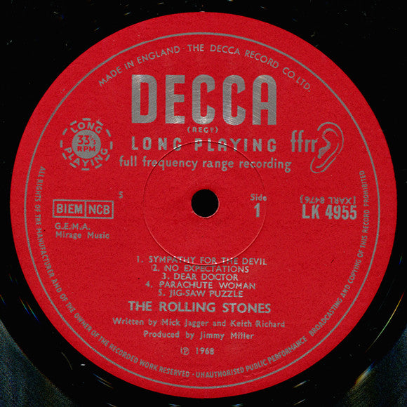 Rolling Stones* : Beggars Banquet (LP, Album, Mono)