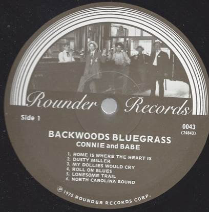 Connie & Babe : Backwoods Bluegrass (LP, Album, Gat)