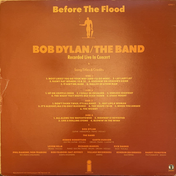 Bob Dylan / The Band : Before The Flood (2xLP, Album, RP, Gat)