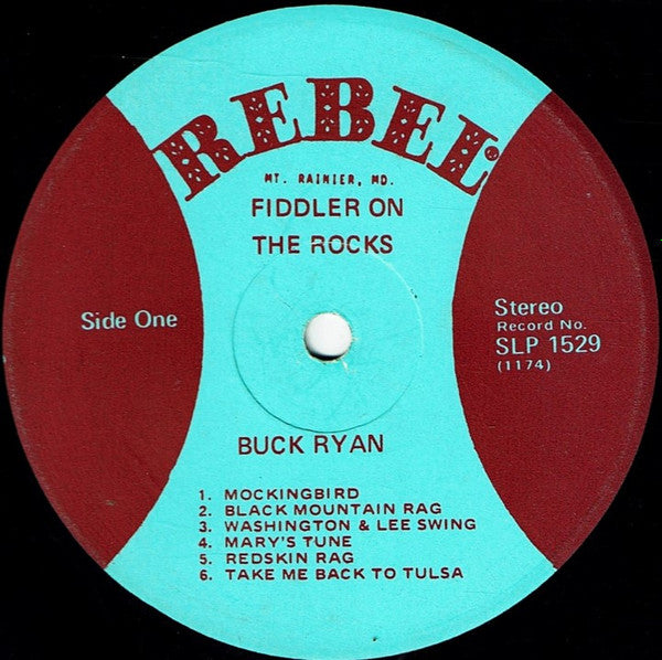 Buck Ryan : Fiddler On The Rocks (LP, Album)