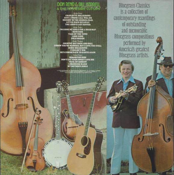 Don Reno & Bill Harrell & The Tennessee Cut-Ups : The Don Reno Story (LP, Album, Gat)
