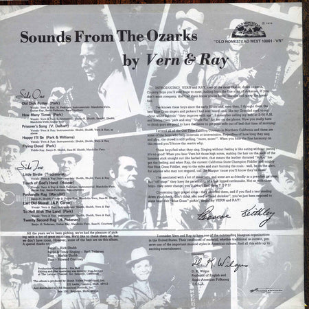 Vern & Ray : Sounds From The Ozarks (LP, Album)