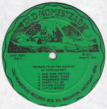 Vern & Ray : Sounds From The Ozarks (LP, Album)